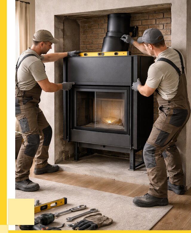 Установка каминных топок в Щёлкове под ключ от 18725 р. | ЭриданЩлк