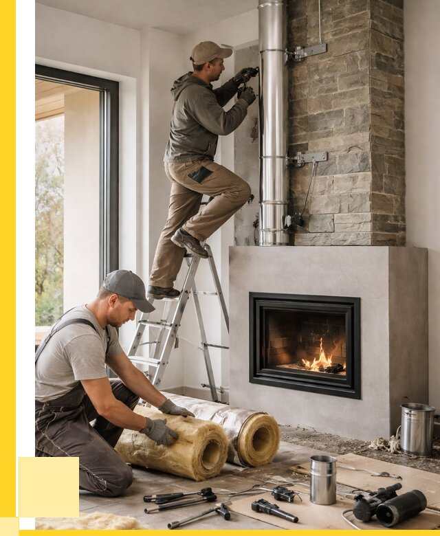 Монтаж дымоходов для каминов в Щёлкове от 15605 р. ЭриданЩлк