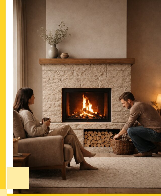 Камины для дома в Щёлкове под ключ от 156045 р. | ЭриданЩлк