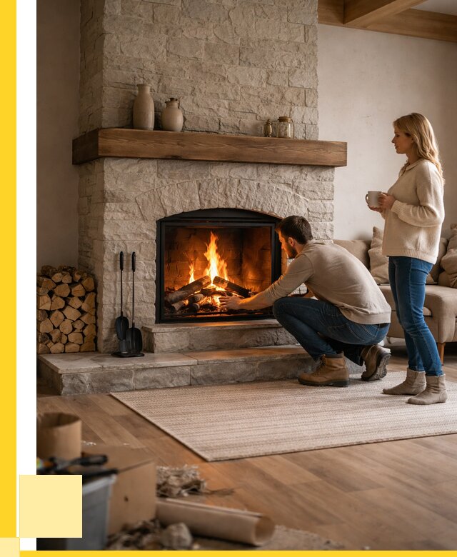 Камины для загородного дома в Щёлкове от 364105 р., ЭриданЩлк