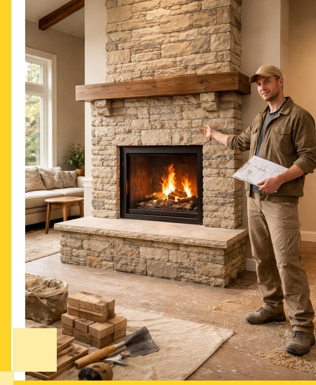 Камины под ключ в Щёлкове от 187254 р. | ЭриданЩлк — установка