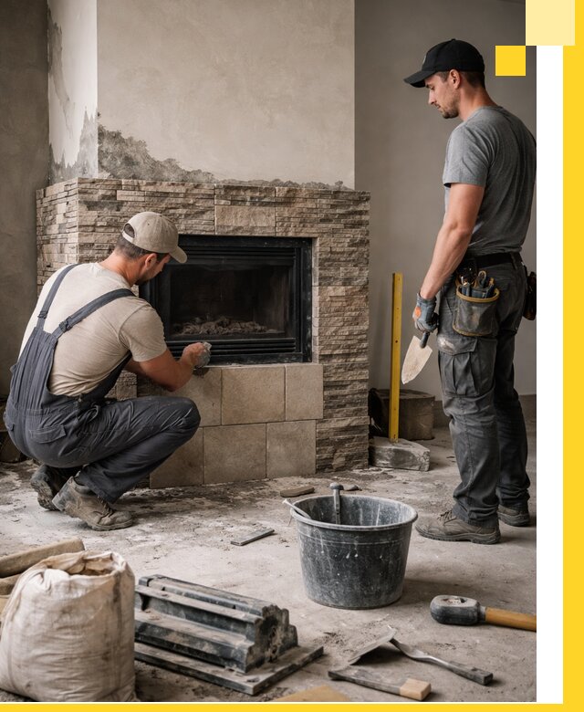 Камины под ключ в Щёлкове: проект, изготовление и монтаж