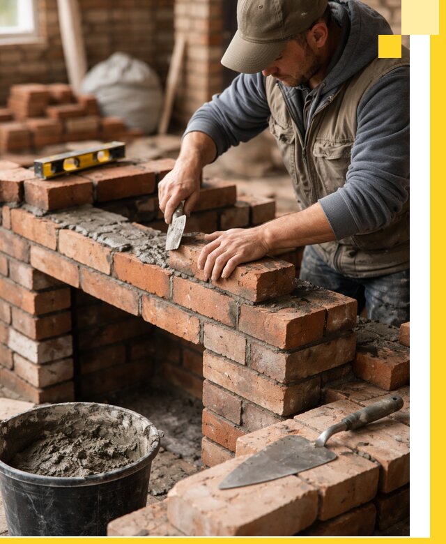 Кладка каминов под ключ в Щёлкове профессиональная отделка и монтаж