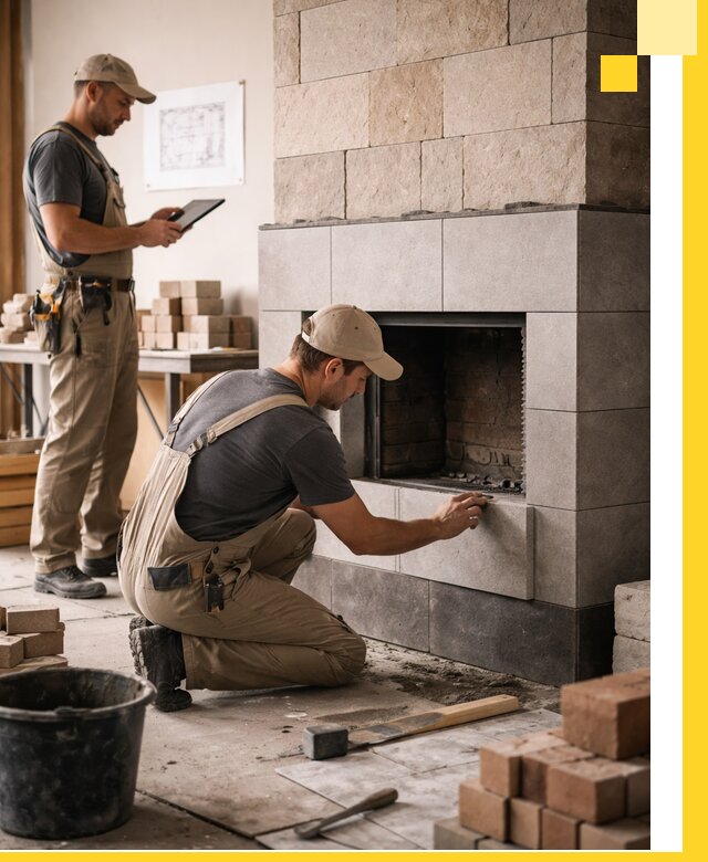 Индивидуальные проекты каминов и каминных систем в Щёлкове