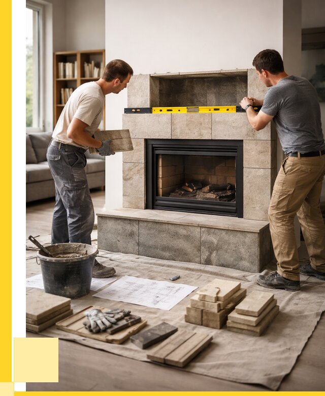 Монтаж каминов и установка в Щёлкове от 46814 р. | ЭриданЩлк