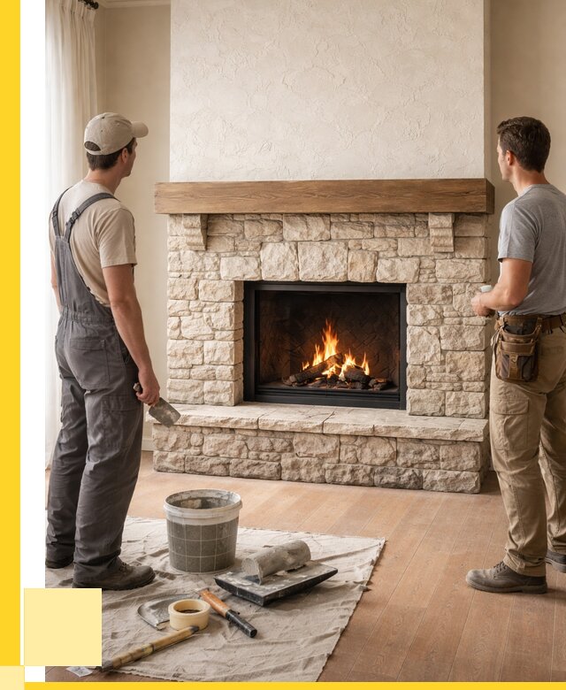 Отделка каминов в Щёлкове от 6762 р. под ключ | ЭриданЩлк