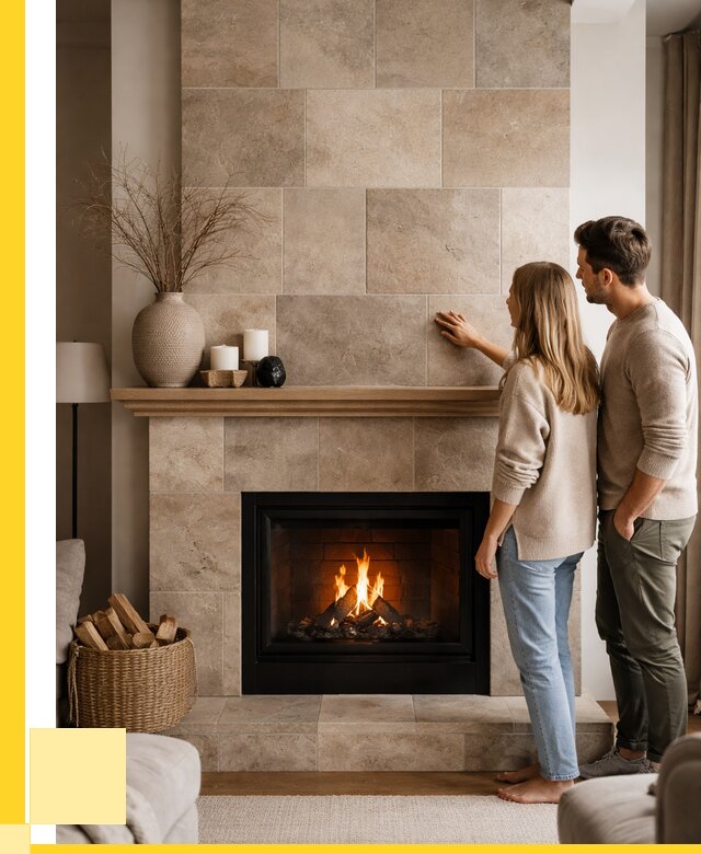 Облицовка каминов керамогранитом в Щёлкове от 4681 р. | ЭриданЩлк