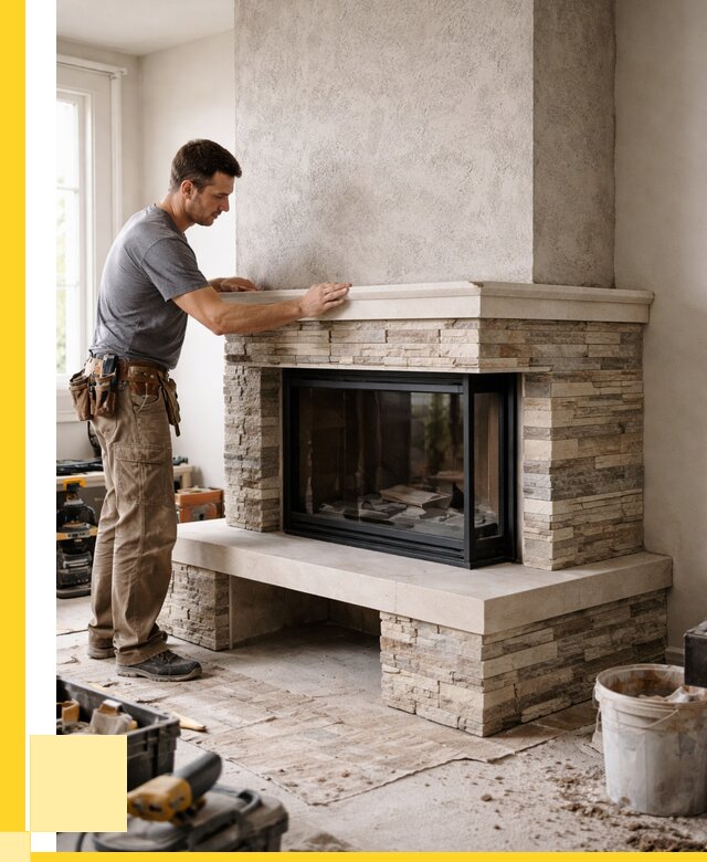 Изготовление каминов под ключ в Щёлкове от 156045 р. | ЭриданЩлк