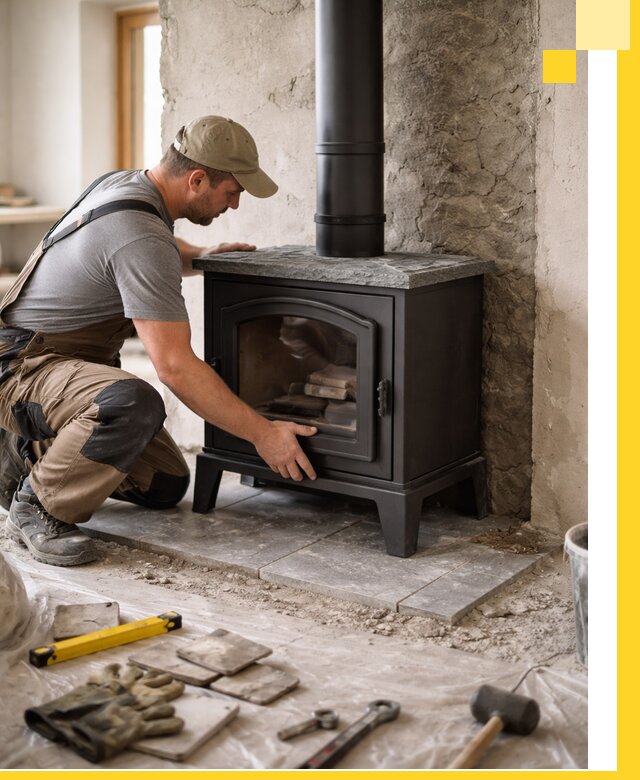 Профессиональный монтаж печей и каминов в Щёлкове под ключ