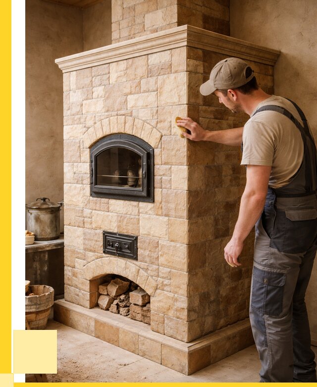 Облицовка печей в Щёлкове от 4681 р. под ключ | ЭриданЩлк