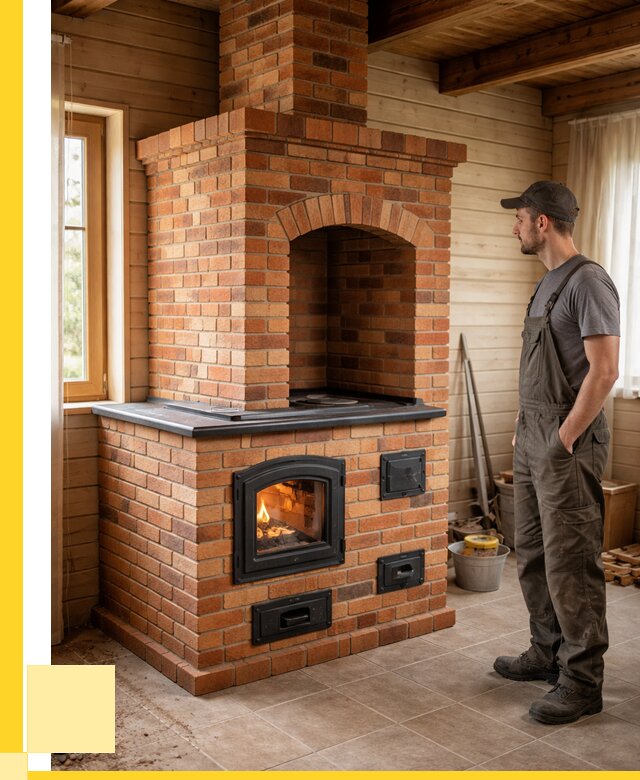 Кирпичные печи в Щёлкове: купить от 156045 р. | ЭриданЩлк