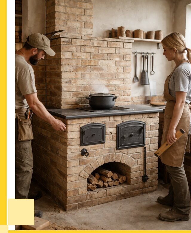 Варочно отопительные печи в Щёлкове от 93627 р. | ЭриданЩлк