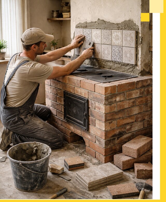 Печи с плитой на заказ монтаж гарантия и сервис в Щёлкове