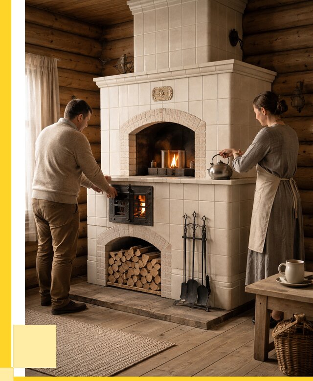 Русские печи в Щёлкове: установка от 156045 р. ЭриданЩлк