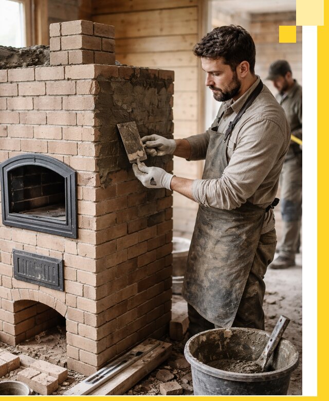 Изготовление и установка печей-шведок под ключ в Щёлкове