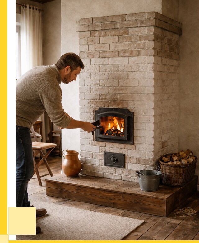 Печь голландка из кирпича в Щёлкове от 88426 р. | ЭриданЩлк