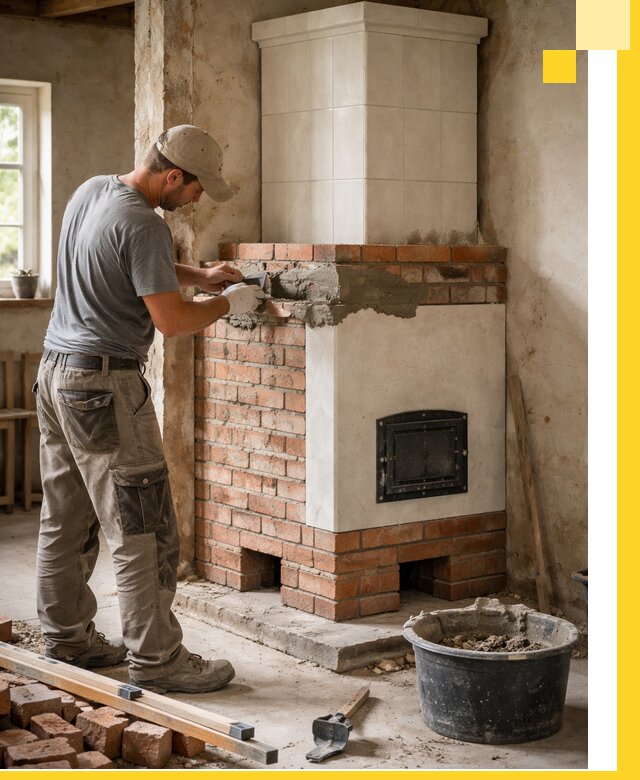 Изготовление и установка печей-голландок под ключ в Щёлкове