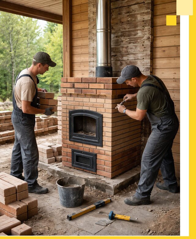 Производство и установка дачных печей под ключ в Щёлкове