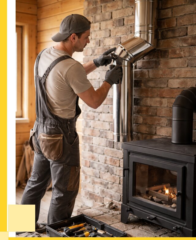 Монтаж дымоходов для печей в Щёлкове от 7802 р. | ЭриданЩлк