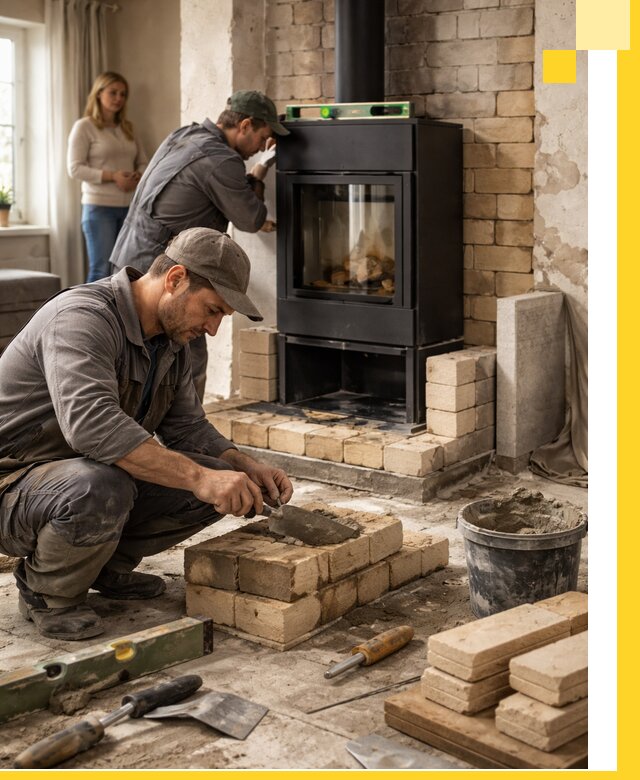 Печи и камины под ключ: проект, установка в Щёлкове