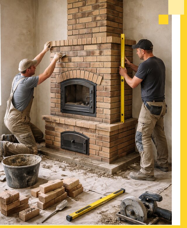 Продажа и установка печей и каминов для дома под ключ в Щёлкове