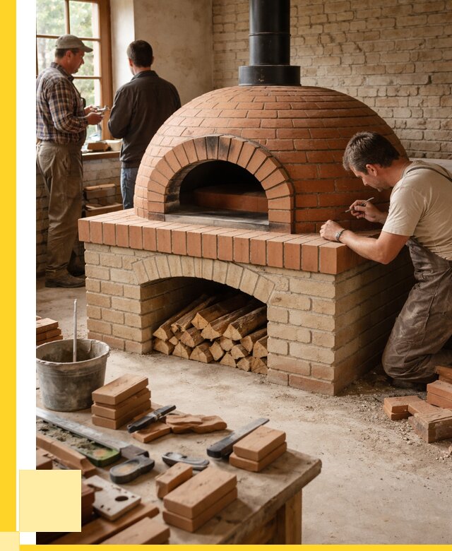 Помпейская печь дровяная для пиццы в Щёлкове | ЭриданЩлк от 208060 р.