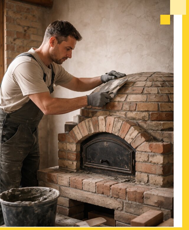 Изготовление и монтаж помпейских печей на заказ в Щёлкове