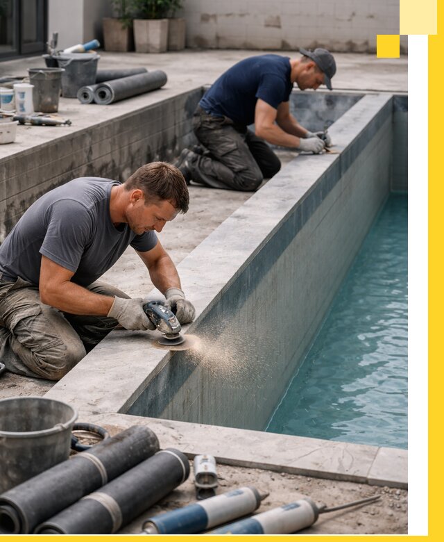 Профессиональный ремонт бассейнов под ключ в Щёлкове