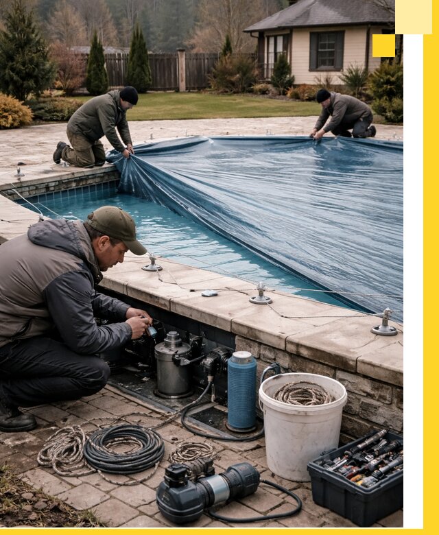 Консервация бассейнов в Щёлкове: подготовка к длительному хранению