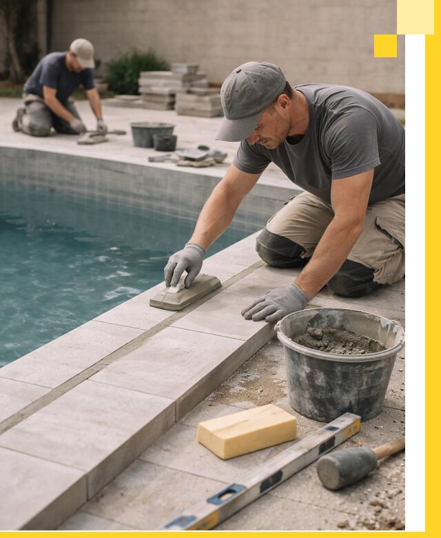 Отделка бассейнов в Щёлкове: декоративная отделка и гидроизоляция