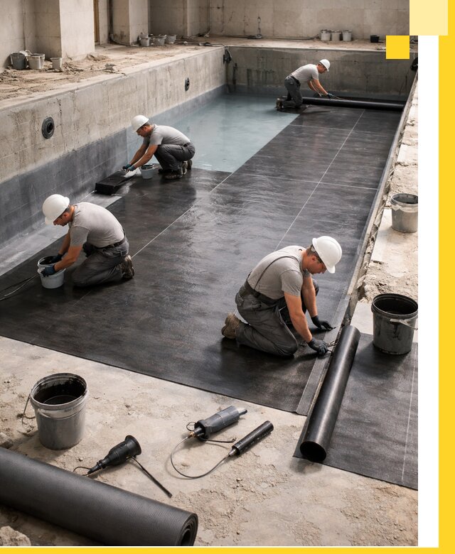Профессиональная гидроизоляция бассейнов и чаш в Щёлкове под ключ