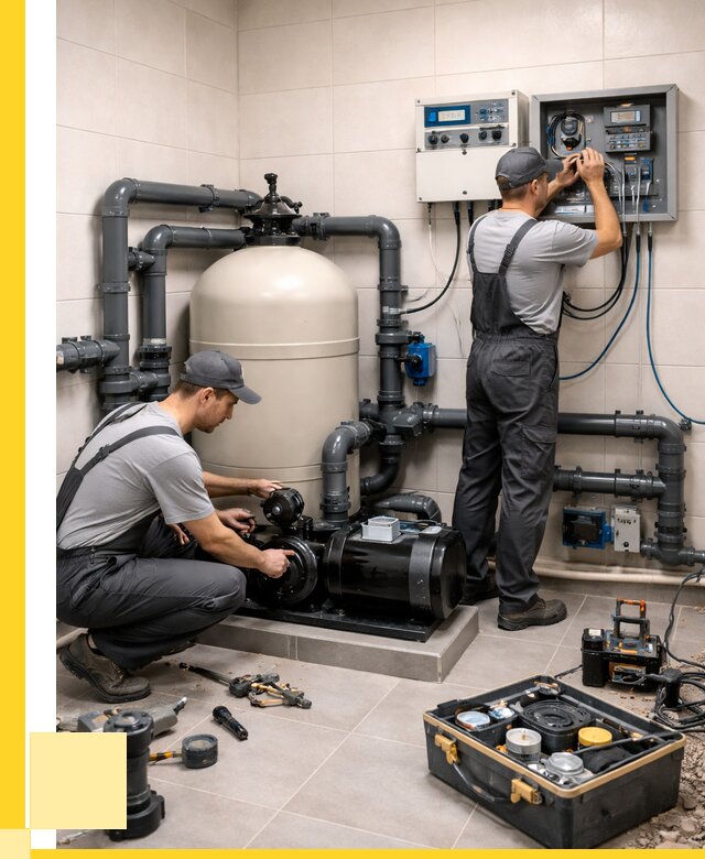 Монтаж оборудования для бассейнов в Щёлкове от 41612 р. | ЭриданЩлк