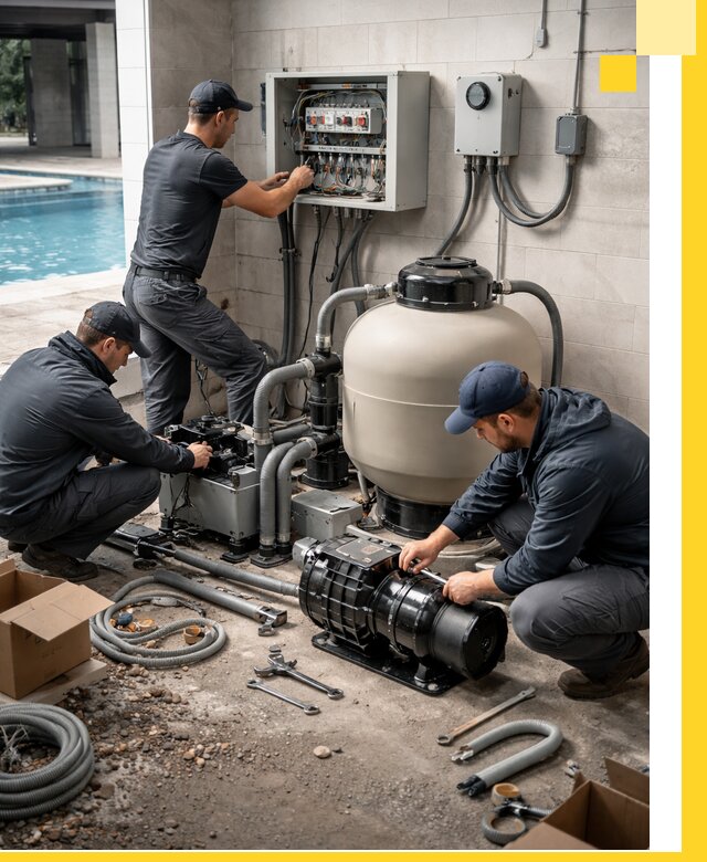 Профессиональный монтаж оборудования для бассейнов в Щёлкове