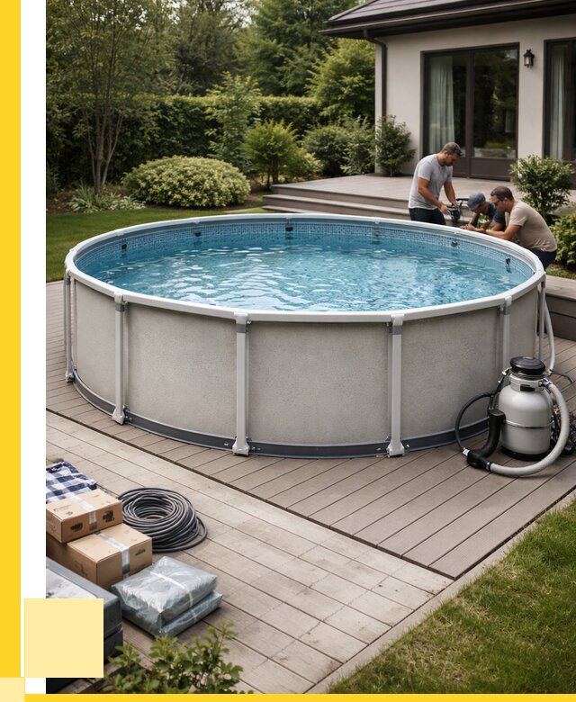 Купить каркасные бассейны в Щёлкове от 46814 р. | ЭриданЩлк