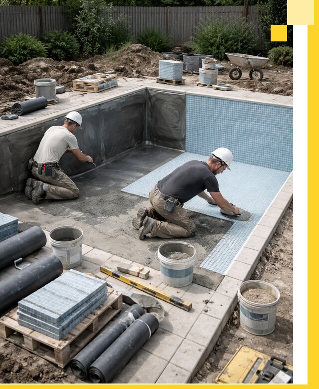 Проектирование и строительство стационарных бассейнов в Щёлкове