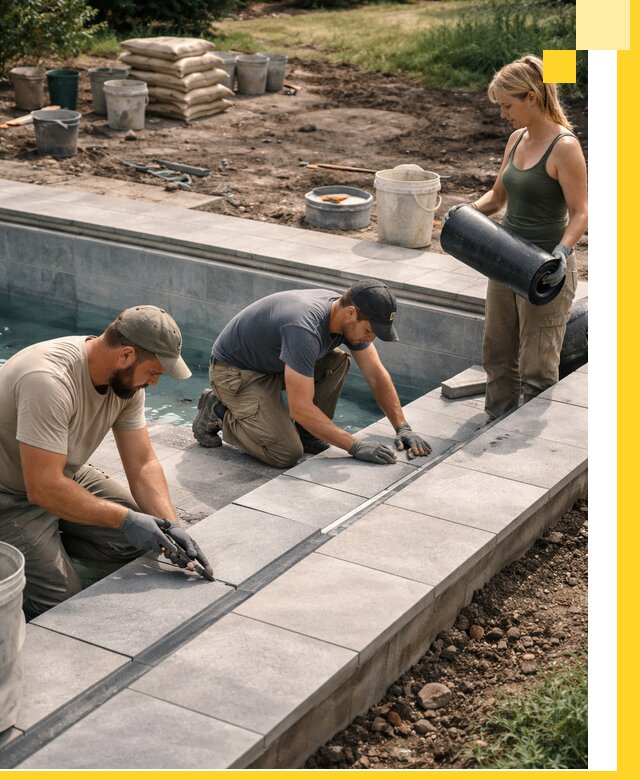 Строительство и монтаж уличных бассейнов под ключ в Щёлкове