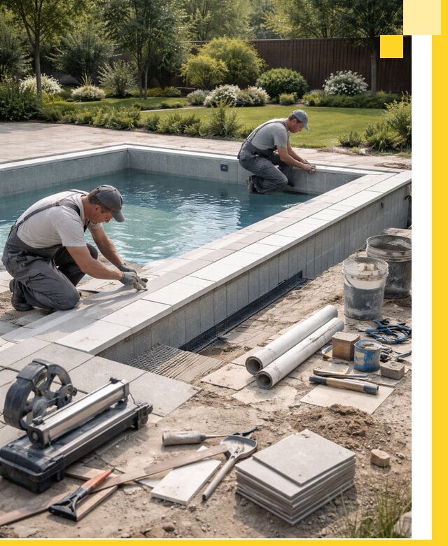 Строительство открытых бассейнов под ключ в Щёлкове профессионально