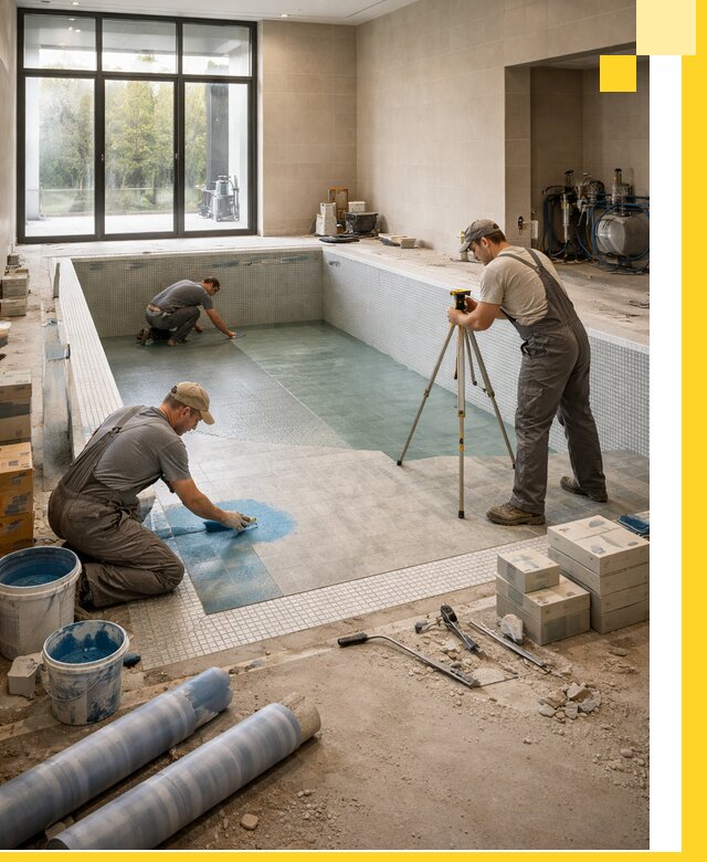 Проект и строительство закрытых бассейнов в Щёлкове под ключ