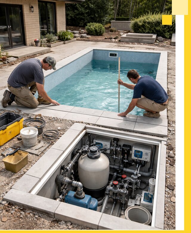 Строительство качественных домашних бассейнов под ключ в Щёлкове