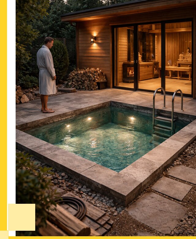 Бани с бассейном под ключ в Щёлкове от 98829 р. | ЭриданЩлк