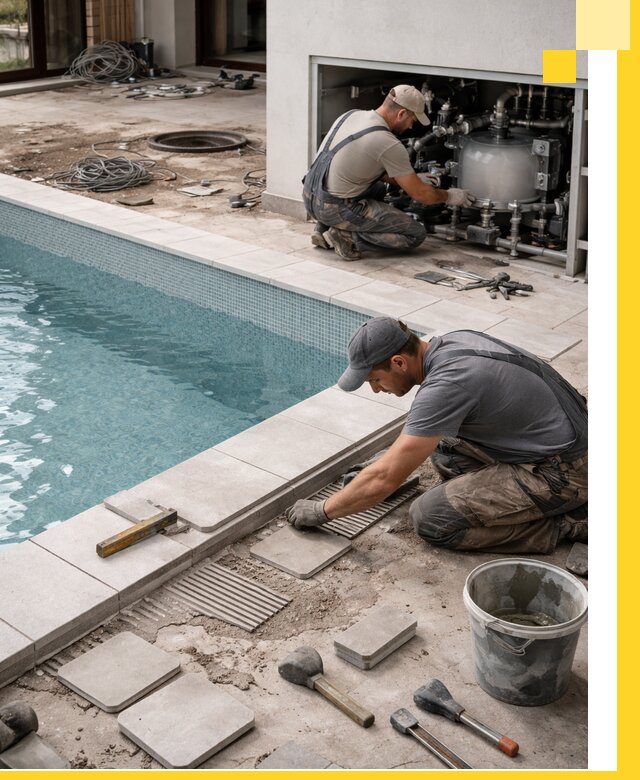 Строительство и монтаж бассейнов в коттедже в Щёлкове