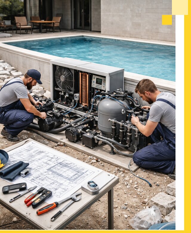 Проектирование и монтаж бассейнов с подогревом в Щёлкове