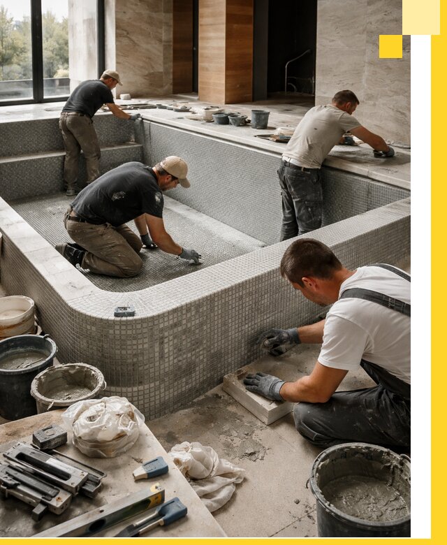 Строительство и установка СПА бассейнов под ключ в Щёлкове