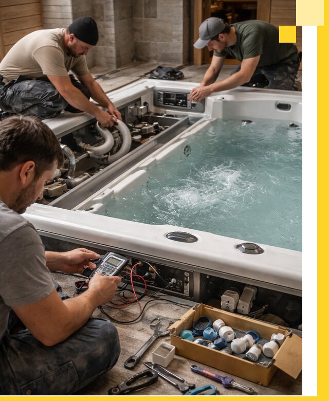 Гидромассажные бассейны под ключ в Щёлкове, дизайн и монтаж