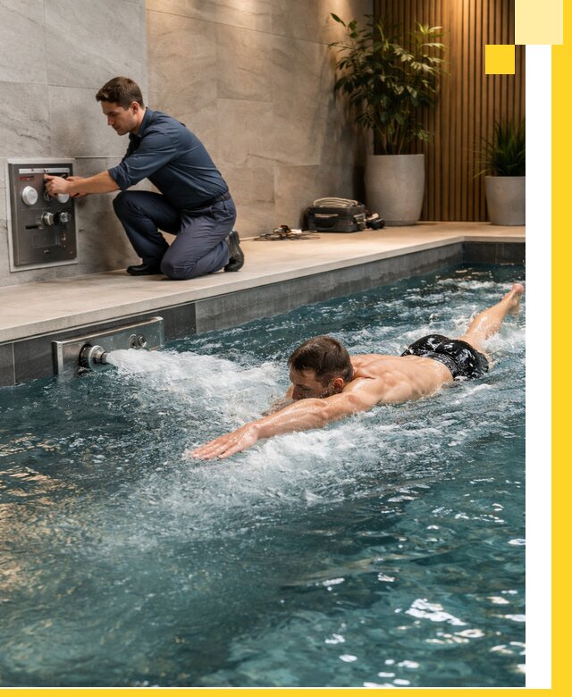 Проектирование и монтаж бассейнов с противотоком в Щёлкове