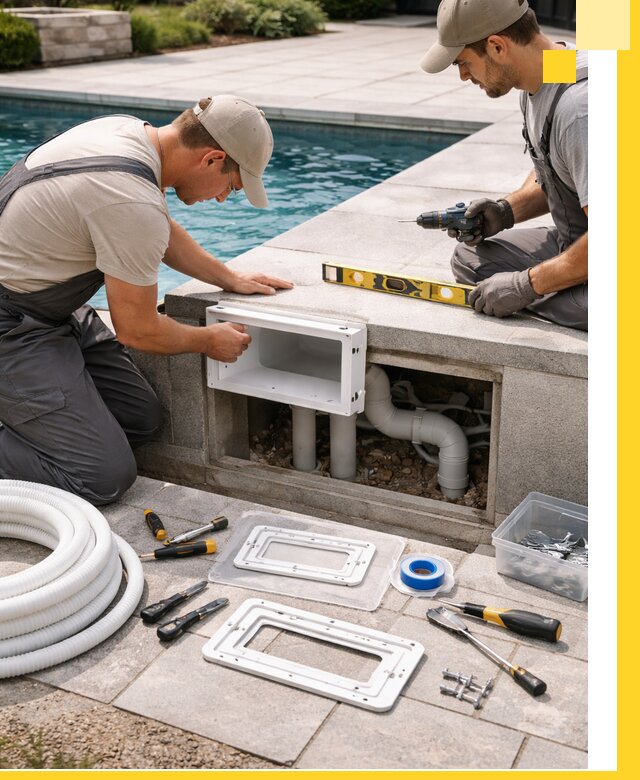 Поставка и установка скиммеров для бассейнов в Щёлкове