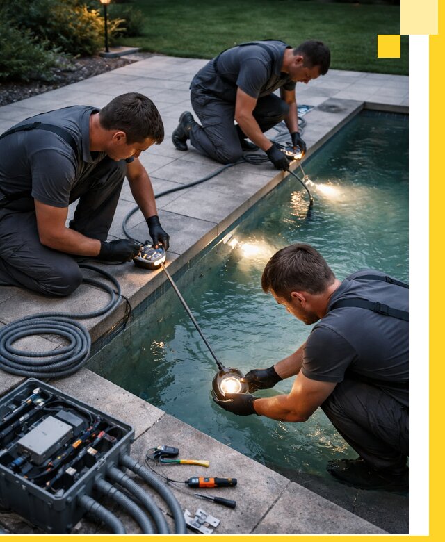 Профессиональное освещение бассейнов в Щёлкове: дизайн и монтаж