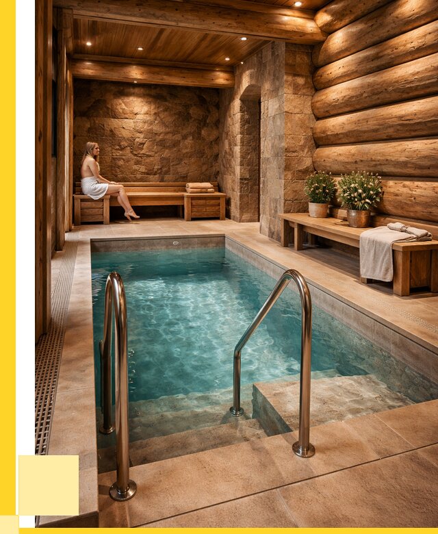 Аренда бани с бассейном в Щёлкове от 1560450 р. | ЭриданЩлк