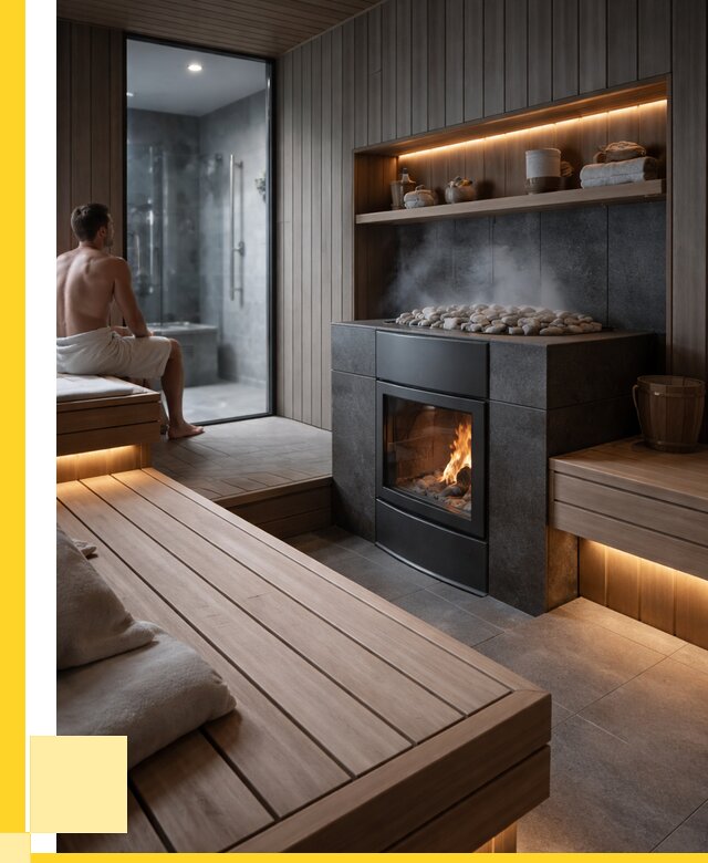 Проект сауны в частном доме в Щёлкове от 36411 р. | ЭриданЩлк
