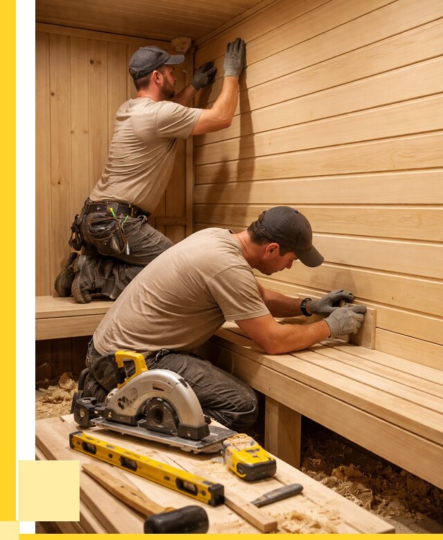 Обшивка саун вагонкой в Щёлкове от 2601 р. | ЭриданЩлк